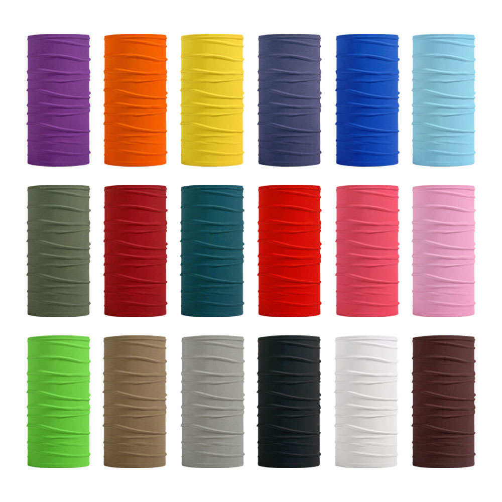Headband Summer Knit - سلس بلون عصابات الرجال النساء أسود