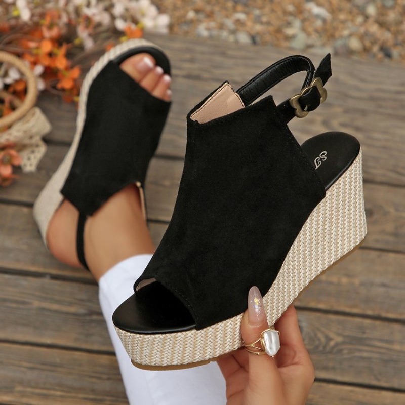 صنادل نسائية صيفية بكعب ويدج و - مراجعة Wedge Espadrille Women وسعره