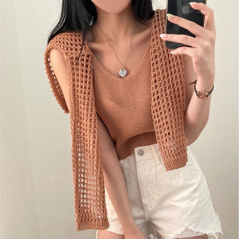 بلوزة كروشيه مفتوحة التصميم بأ - مراجعة Crop Top Crochet وسعره