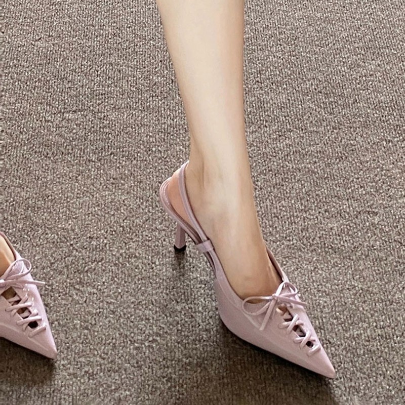 صنادل نسائية بكعب عالٍ رفيع عل - مراجعة Sandal Strappy Heeled وسعره