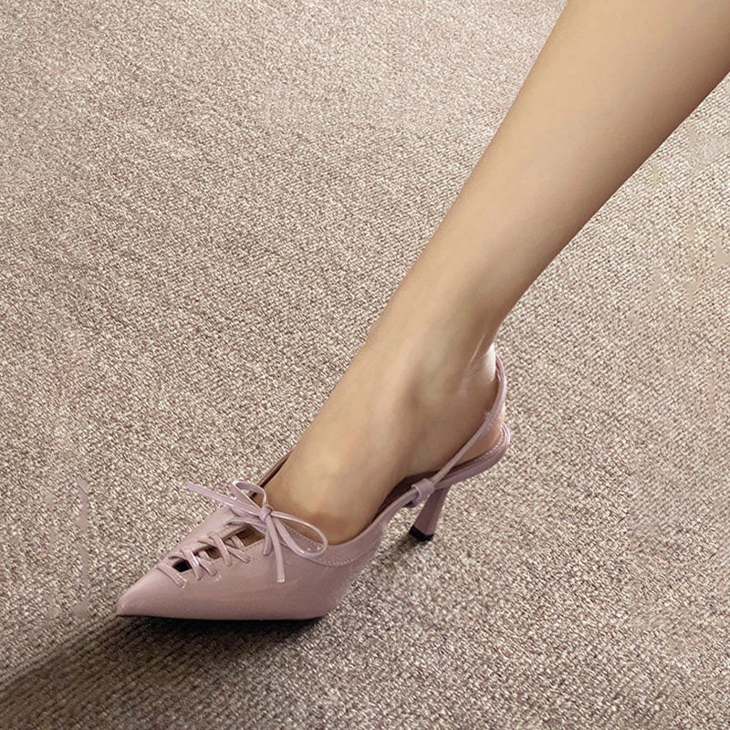 صنادل نسائية بكعب عالٍ رفيع عل - مراجعة Sandal Strappy Heeled وسعره