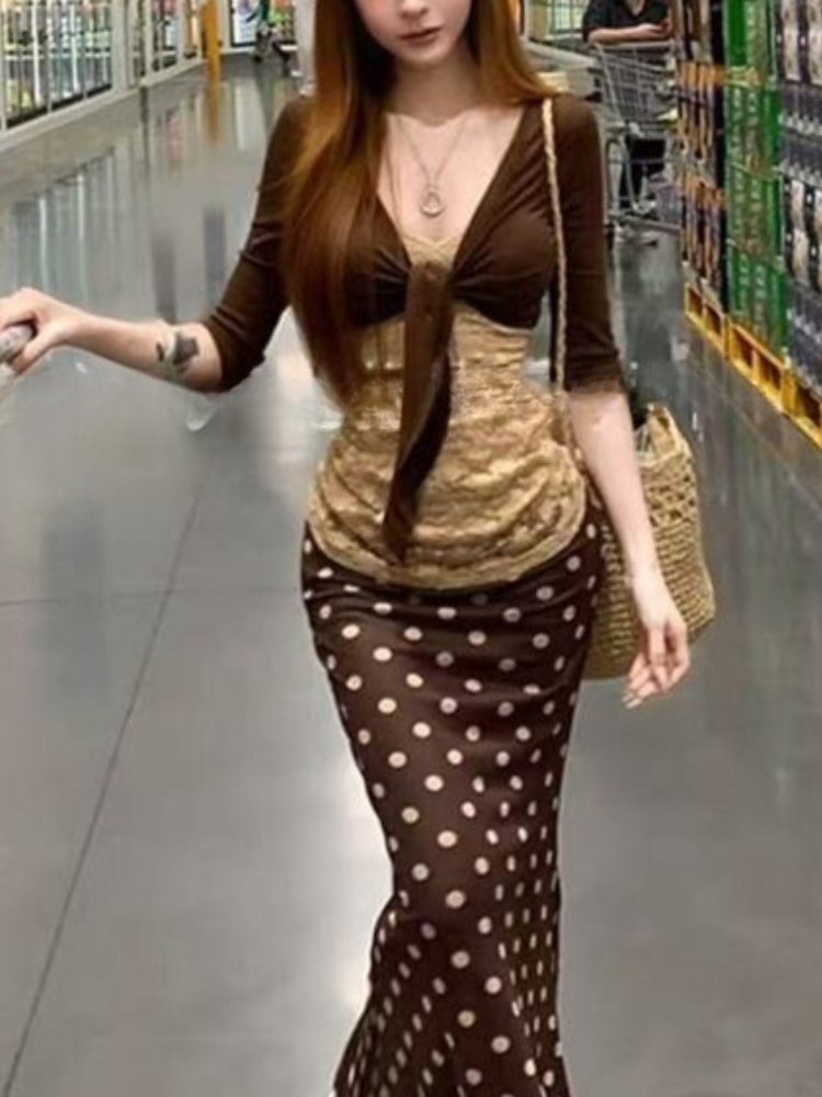 طقم ياباني عتيق من 3 قطع للنسا - مراجعة Crop Top Crochet وسعره
