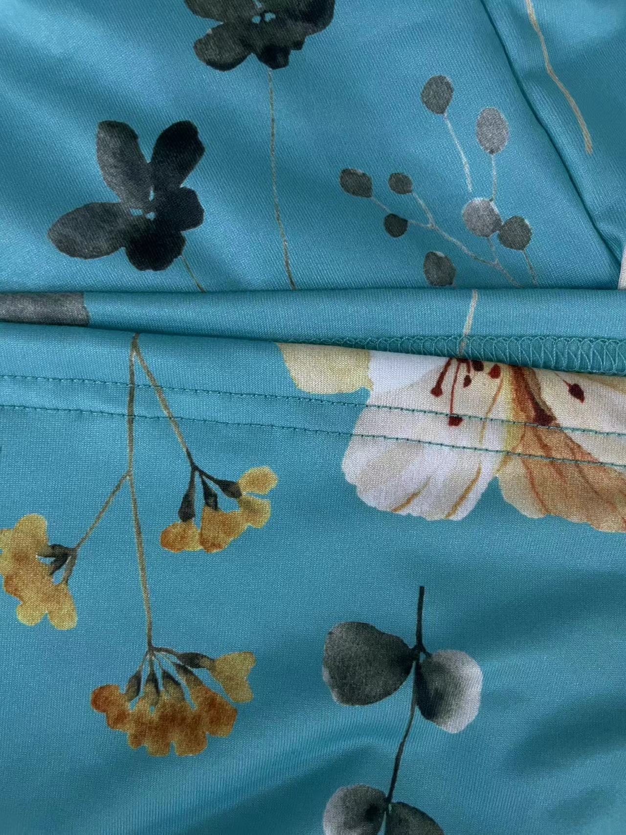 بذلة رومبير كامي مطبوعة بالكام - مراجعة Romper Floral Print وسعره
